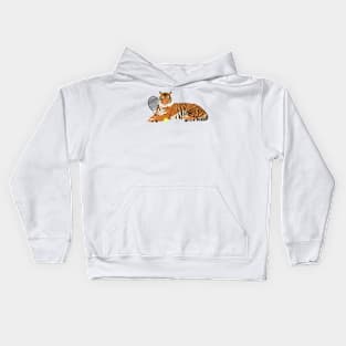 Tennis Tiger Kids Hoodie